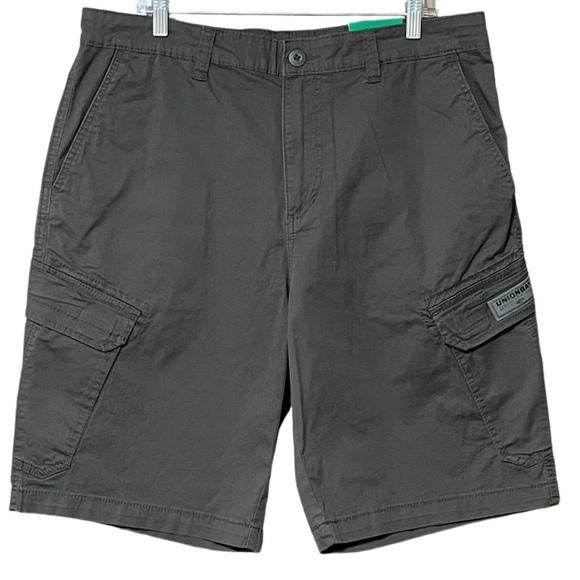 UNIONBAY Twill Cargo Shorts Men’s 38 Gray Adventurous Lightweight Y18TLYD NWT - Picture 7 of 14